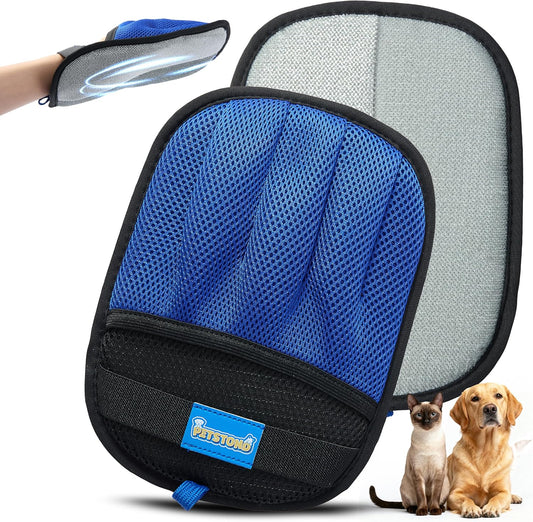 Pet Hair Removal Tool – Reusable Electrostatic Glove with