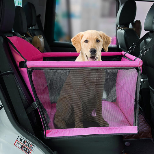 Dog Car Seat for Medium Sized Dog, Booster Car Seat with